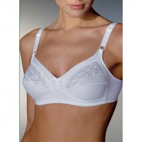 Reggiseno Cotton Style GIOS 301 - Puro Cotone, Coppa B, Bianco O Nero, Taglie 3-8 - Foto 9
