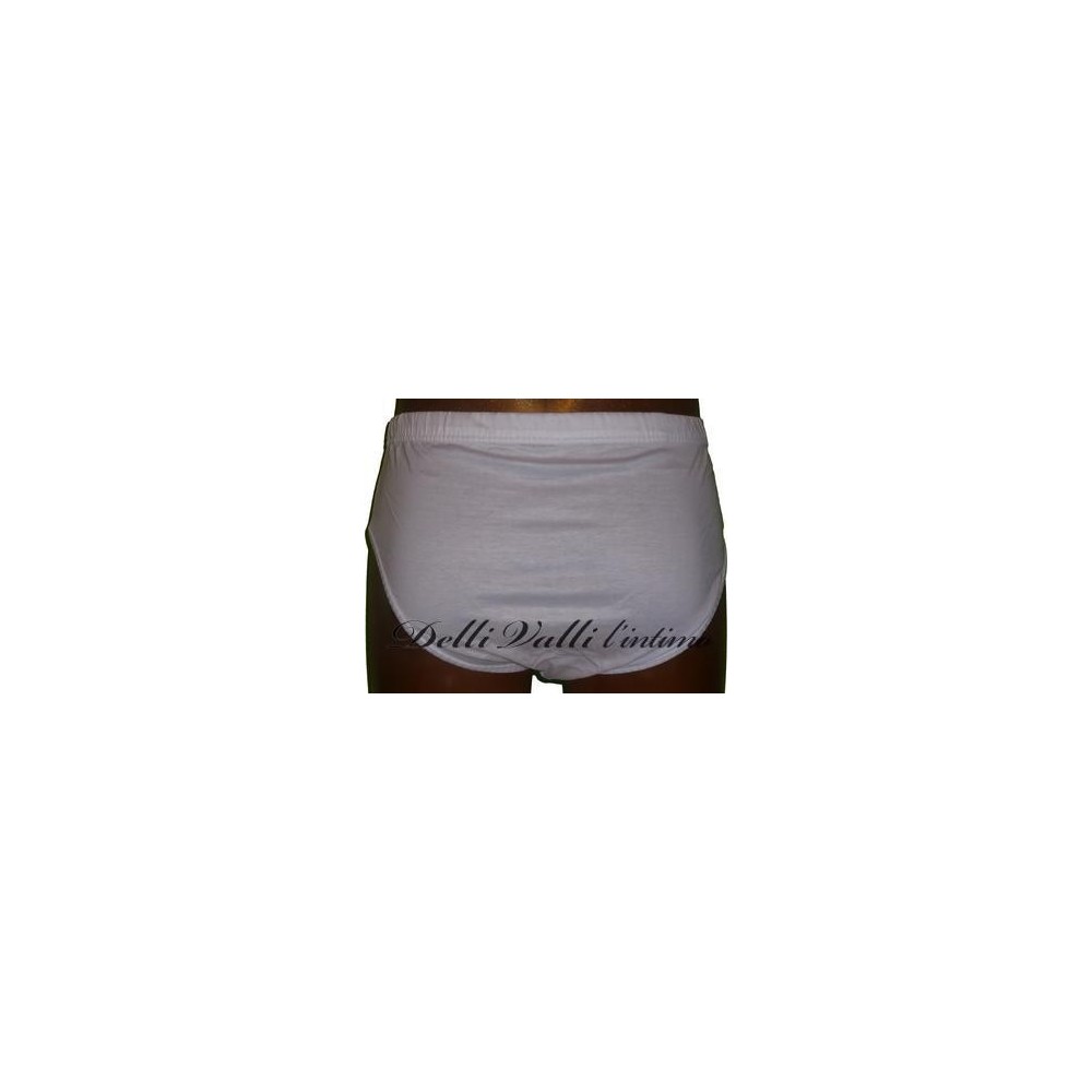 AXIOM Slip Uomo In Cotone Filo Di Scozia - Bianco, Taglia 7
